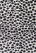 Tappeto a pelo lungo con stampa leopardata 120 cm x 180 cm Beige