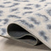 Tappeto lavabile Leopard 120x180 cm Blu