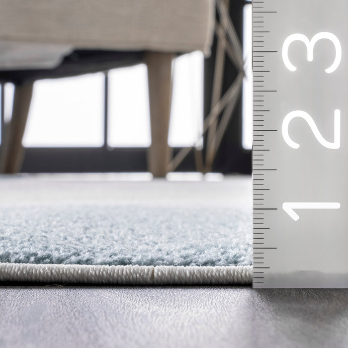 Light Grey Abstract Area Rug for Modern Interiors