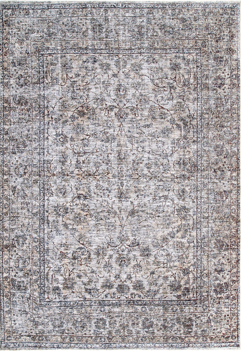 Light Grey Area Rug With Lush Texture And Durable Design