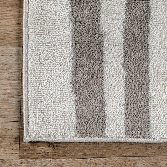 Light Grey Contemporary Area Rug for Stylish Spaces