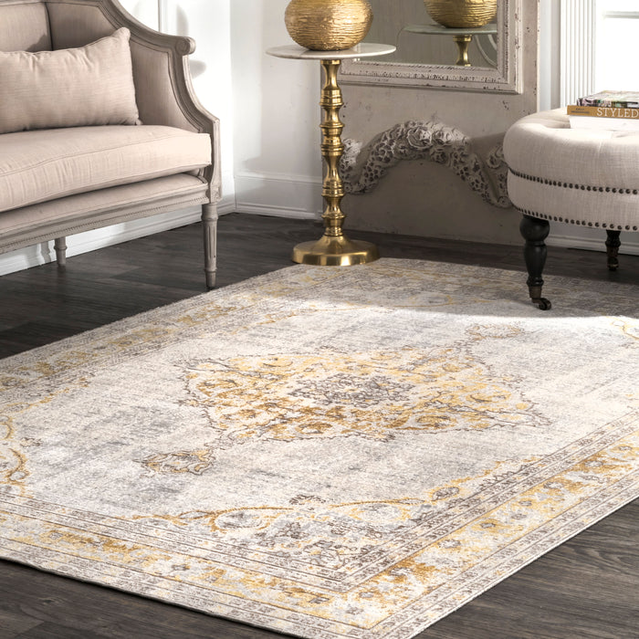 Light Grey Flatweave Area Rug 120x180 cm