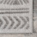 Light Grey Indoor Outdoor Area Rug 150x240 cm