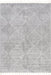 Light Grey Tiled Trellis Area Rug 120x180 cm