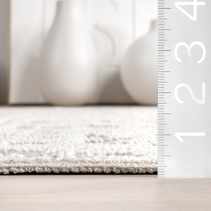 Light Grey Washable Abstract Rug 160x230 cm