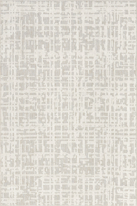 Light Grey Washable Abstract Rug 160x230 cm