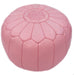 Light Pink Moroccan Pouf Ottoman For Stylish Home Decor