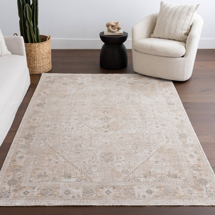 Tappeto vintage Lilianna 200x300 cm Beige chiaro