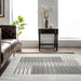 Lisa Grey Striped Area Rug 160x230 cm