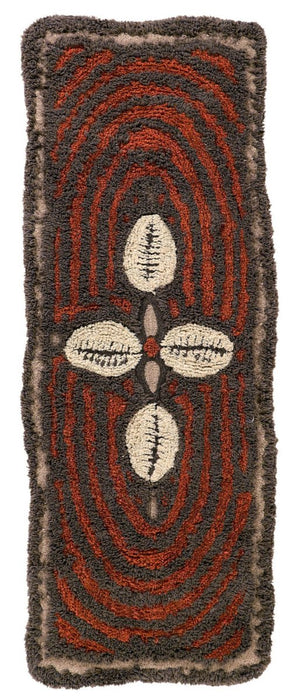 Lorena Canals Africa Woolable Cowrie Bracelet Runner Rug