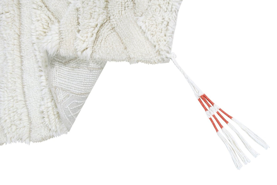 Lorena Canals Africa Woolable Enkang Ivory Runner Rug