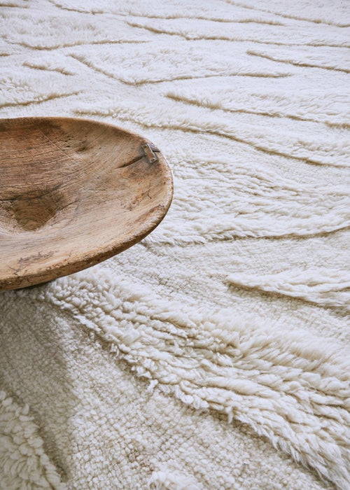 Lorena Canals Africa Woolable Enkang Ivory Runner Rug