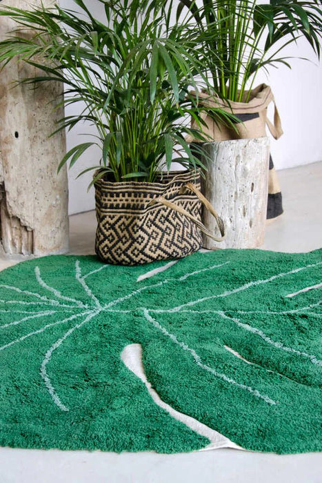 Lorena Canals Washable Monstera Leaf Rug