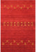 Lori Loom Red Rug
