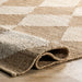 Louie Jute Checkerboard Area Rug 120x180 cm Natural