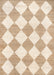 Louie Jute Rug Natural Checkerboard Design 120x180 cm