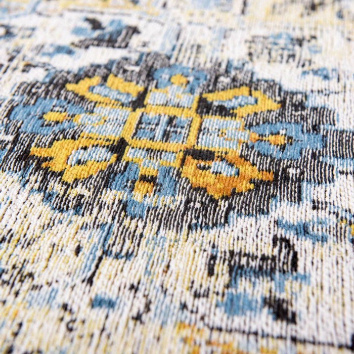 Louis De Poortere Antiquarian Heriz 8704 Amir Gold Rug