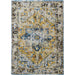 Louis De Poortere Antiquarian Heriz 8704 Amir Gold Washable Polyester Flatweave Eco-Rug