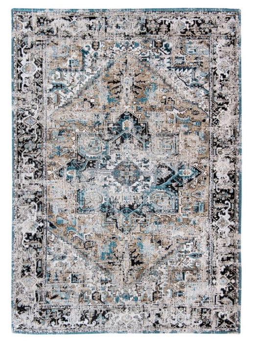 Louis De Poortere Antiquarian Heriz 8708 Golden Horn Beige Rug