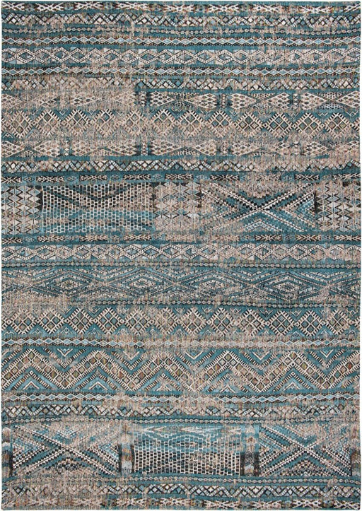 Louis De Poortere Antiquarian Kilim 9110 Zemmuri Blue Rug