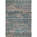 Louis De Poortere Antiquarian Kilim 9110 Zemmuri Blue Washable Polyester Flatweave Eco-Rug