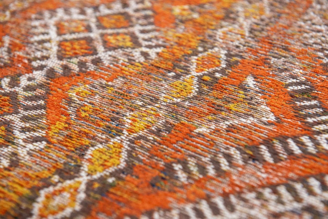 Louis De Poortere Antiquarian Kilim 9111 Riad Orange Rug