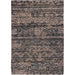 Louis De Poortere Antiquarian Kilim 9113 Black Rabat Washable Polyester Flatweave Eco-Rug