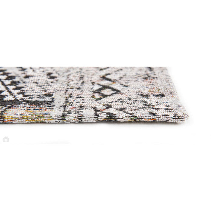 Louis De Poortere Antiquarian Kilim 9114 Medina White Washable Polyester Flatweave Eco-Rug