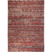 Louis De Poortere Antiquarian Kilim 9115 Fez Red Washable Polyester Flatweave Eco-Rug