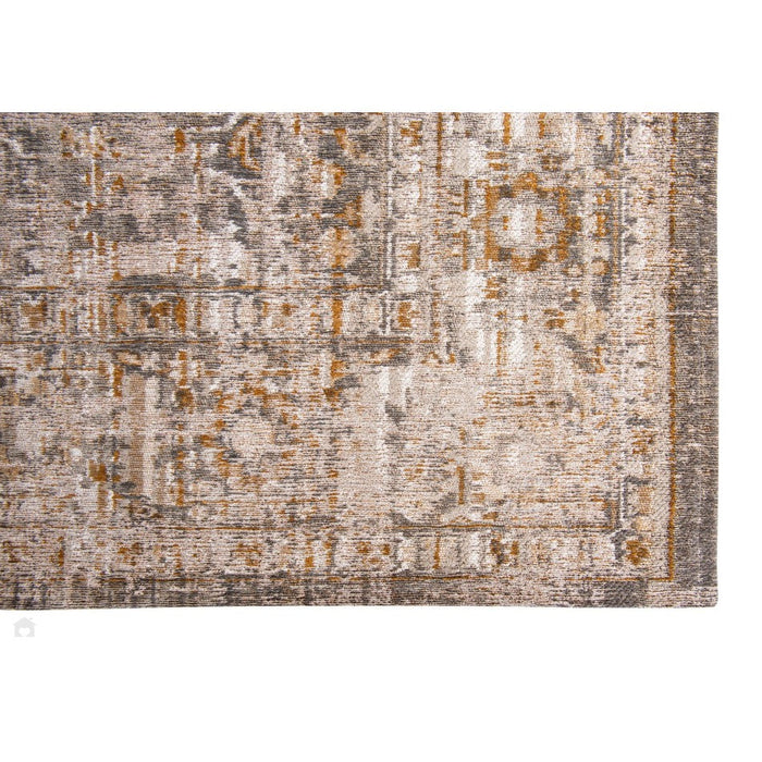 Louis De Poortere Antiquarian Ushak 8884 Suleiman Grey Washable Polyester Flatweave Eco-Rug