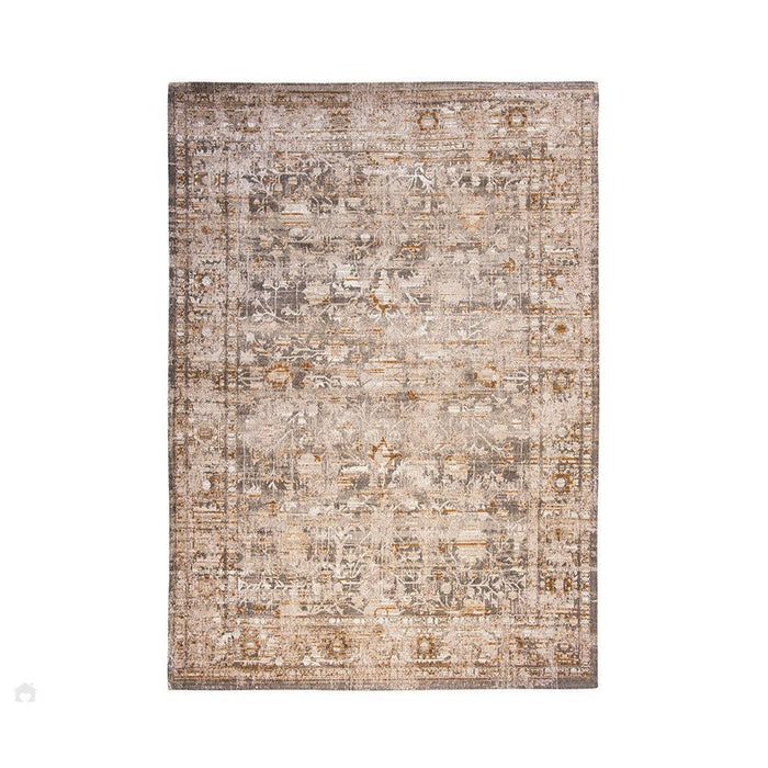 Louis De Poortere Antiquarian Ushak 8884 Suleiman Grey Washable Polyester Flatweave Eco-Rug