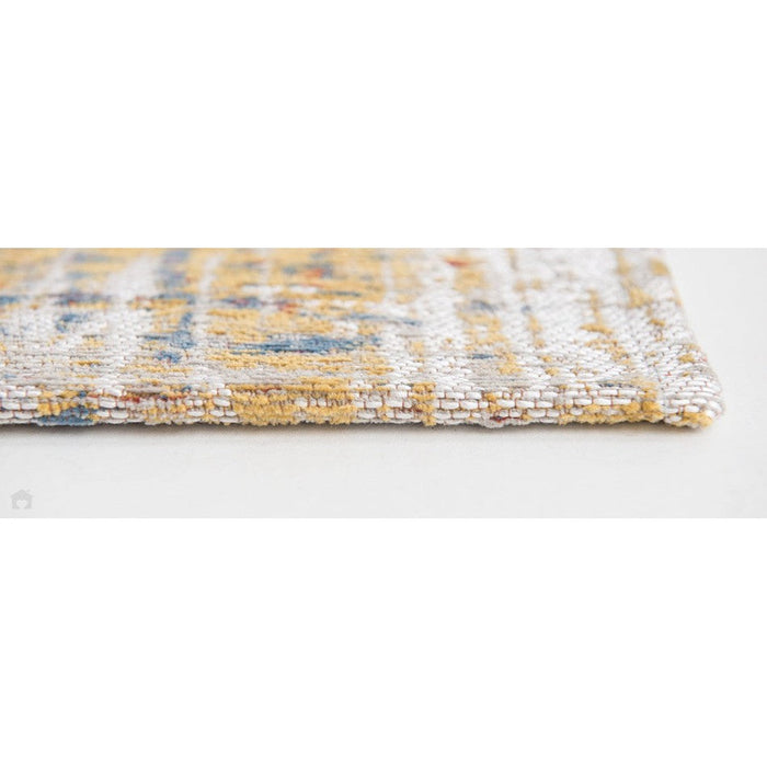 Louis De Poortere Atlantic Streaks 8714 Montauk Multi Washable Polyester Flatweave Eco-Rug