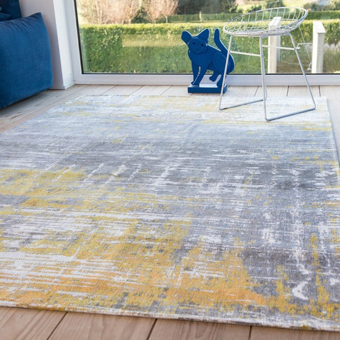 Louis De Poortere Atlantic Streaks 8715 Sea Bright Sunny Rug