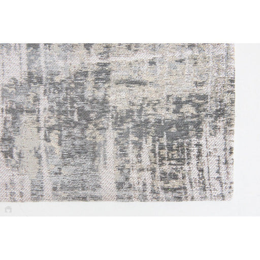 Louis De Poortere Atlantic Streaks 8716 Coney Grey Washable Polyester Flatweave Eco-Runner