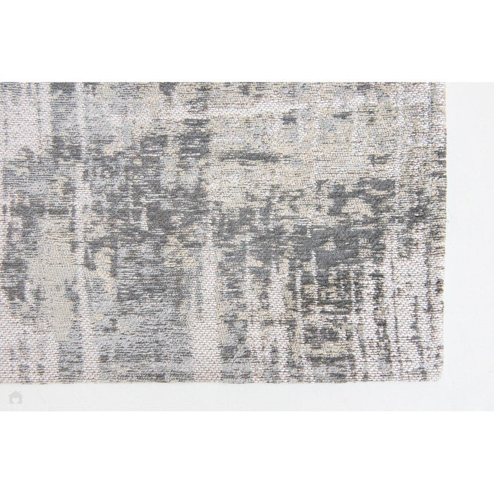 Louis De Poortere Atlantic Streaks 8716 Coney Grey Washable Polyester Flatweave Eco-Runner