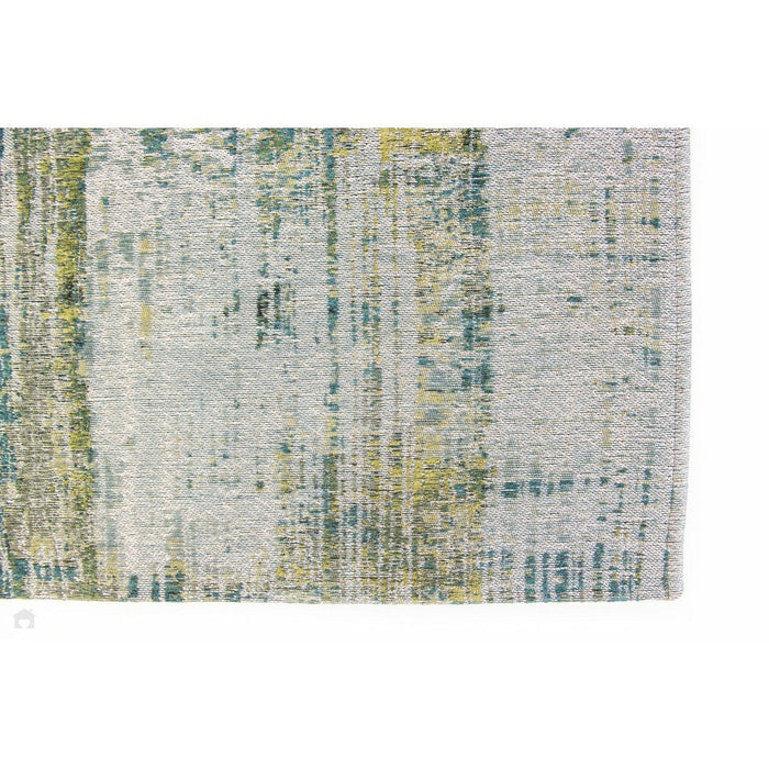 Louis De Poortere Atlantic Streaks 9126 Glen Cove Washable Polyester Flatweave Eco-Rug