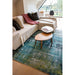 Louis De Poortere Atlantic Streaks 9126 Glen Cove Washable Polyester Flatweave Eco-Rug