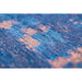 Louis De Poortere Atlantic Venetian Dust 9211 Sunset Blue Washable Polyester Flatweave Eco-Rug