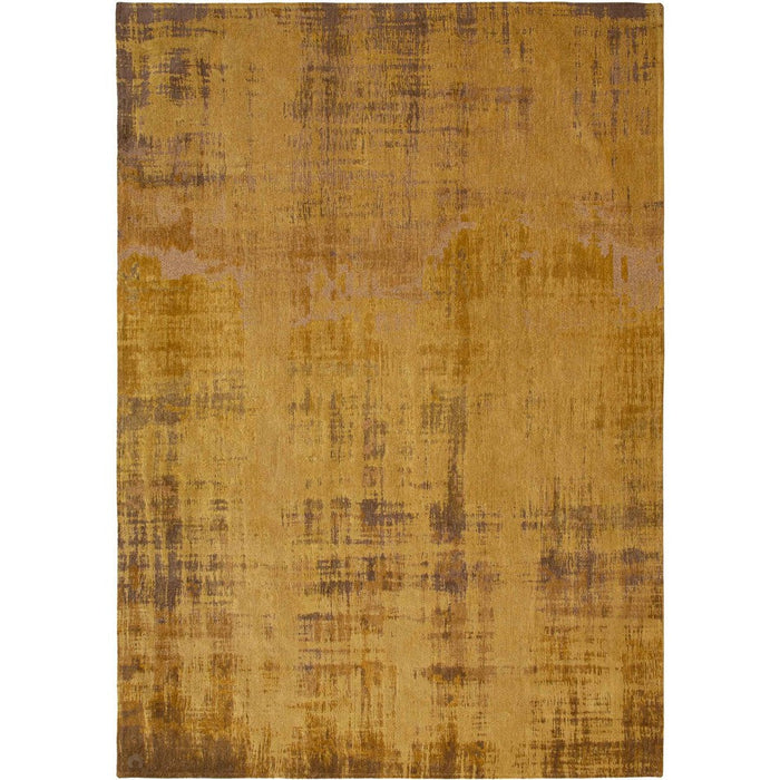 Louis De Poortere Atlantic Venetian Dust 9235 Rialto Gold Washable Polyester Flatweave Eco-Rug