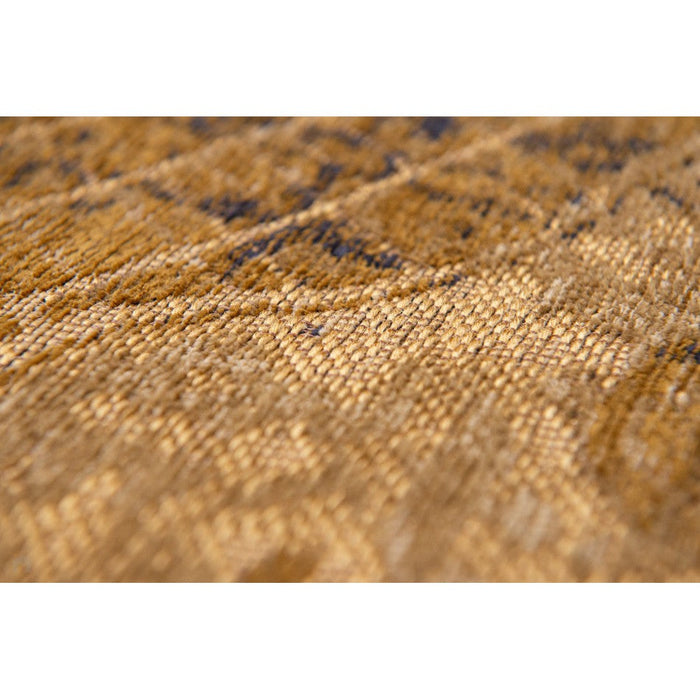 Louis De Poortere Cities New York 9315 Gatsby Gold Washable Polyester Flatweave Eco-Rug