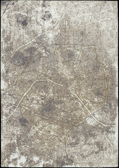 Louis De Poortere Cities Paris Space Trip 9322 Rug