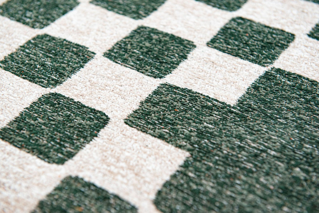 Louis De Poortere Craft Chess Deep Green 9339 Rug