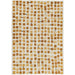 Louis De Poortere Craft Cobblestone 9346 Peach Party Washable Polyester Flatweave Eco-Rug