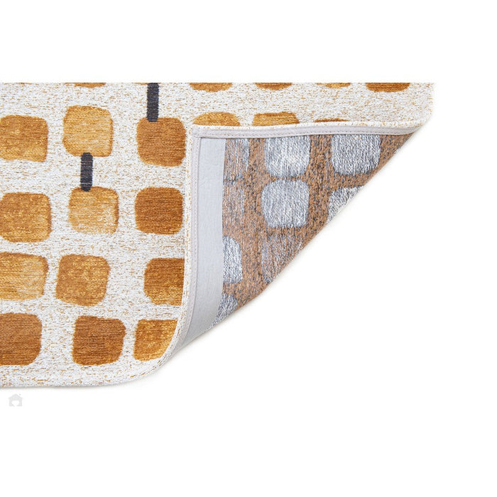 Louis De Poortere Craft Cobblestone 9346 Peach Party Washable Polyester Flatweave Eco-Runner