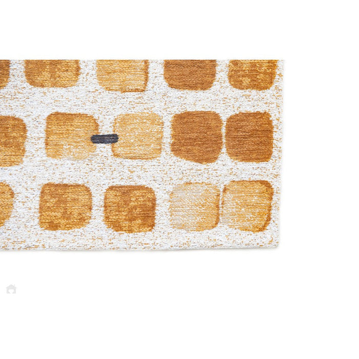 Louis De Poortere Craft Cobblestone 9346 Peach Party Washable Polyester Flatweave Eco-Runner