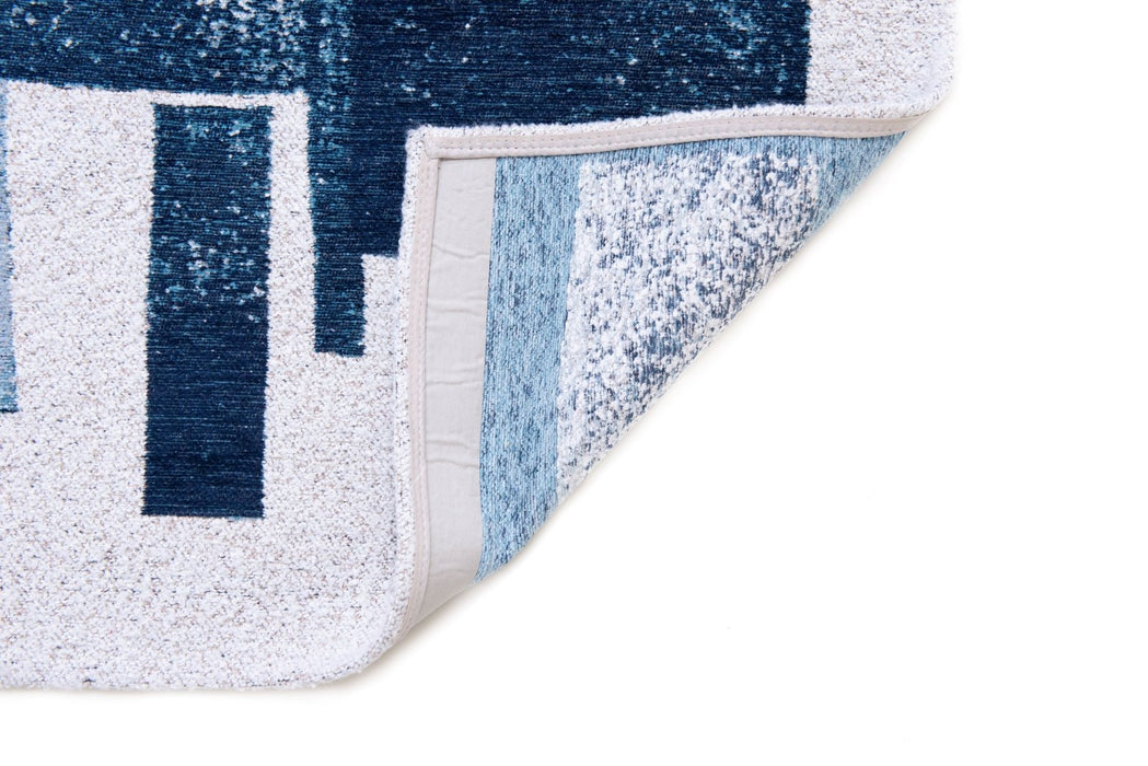 Louis De Poortere Craft Lucia Ice Blue 9355 Rug