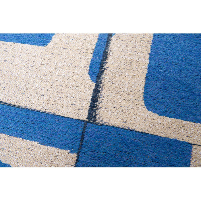 Louis De Poortere Craft Papercut 9358 Campanula Washable Polyester Flatweave Eco-Runner