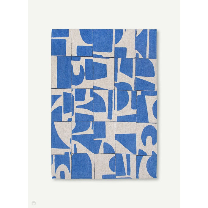 Louis De Poortere Craft Papercut 9358 Campanula Washable Polyester Flatweave Eco-Runner