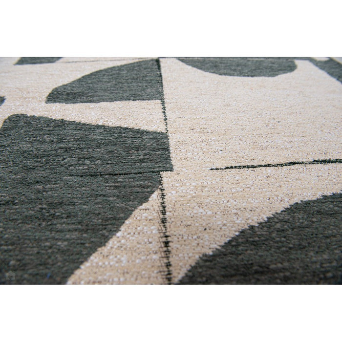 Louis De Poortere Craft Papercut 9361 Sea Spray Washable Polyester Flatweave Eco-Runner