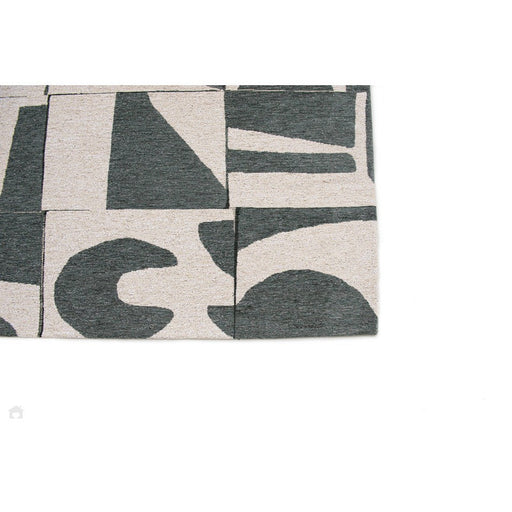 Louis De Poortere Craft Papercut 9361 Sea Spray Washable Polyester Flatweave Eco-Runner